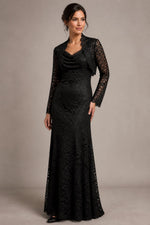 Lively® — Robe de soirée en dentelle Aurélie, vue de face